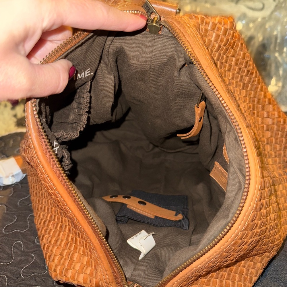 STS Ranchwear Brown Woven Backpack - Picture 9 of 9